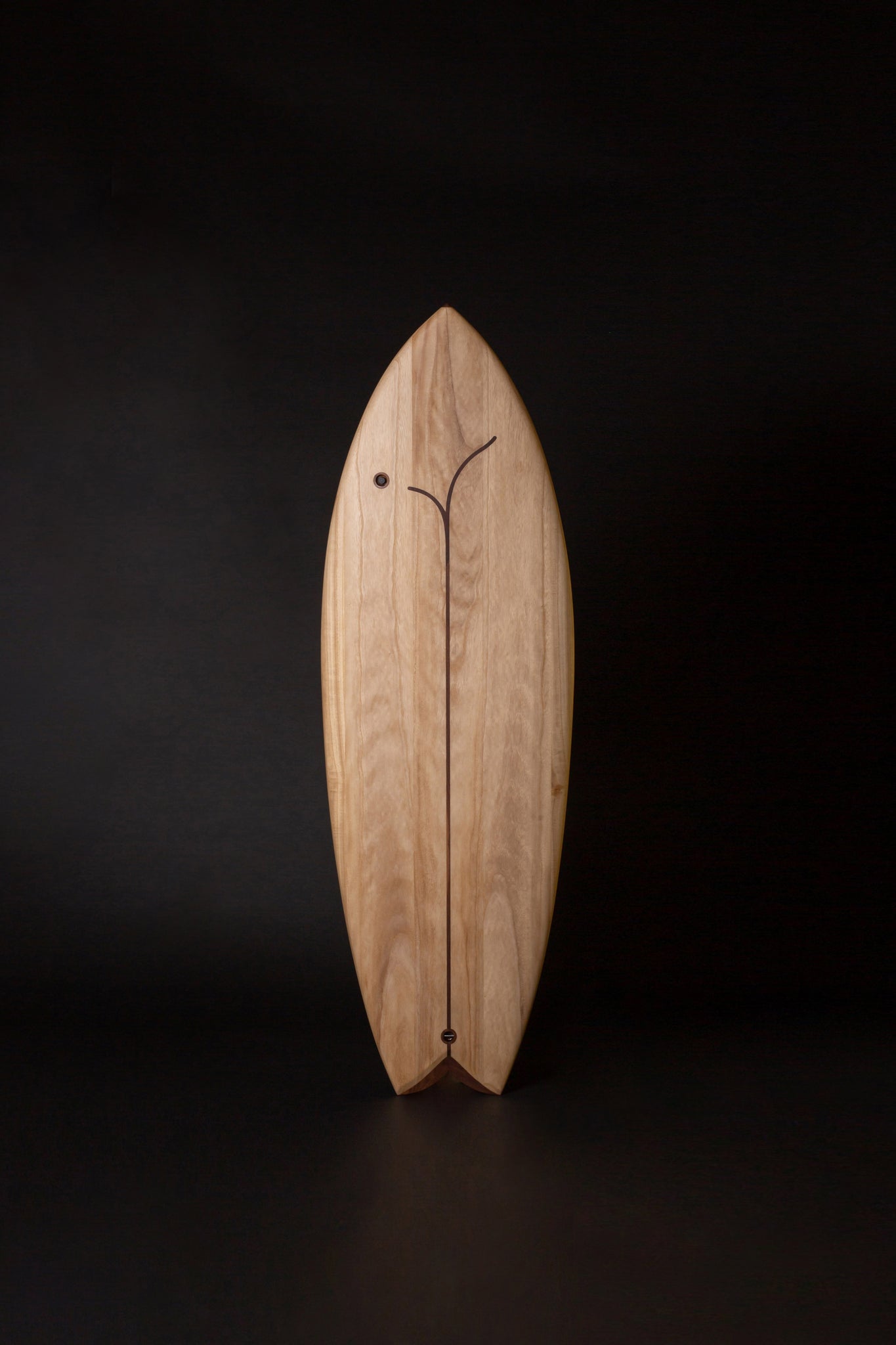 Bosiny Fish Tail Wooden Surfboard